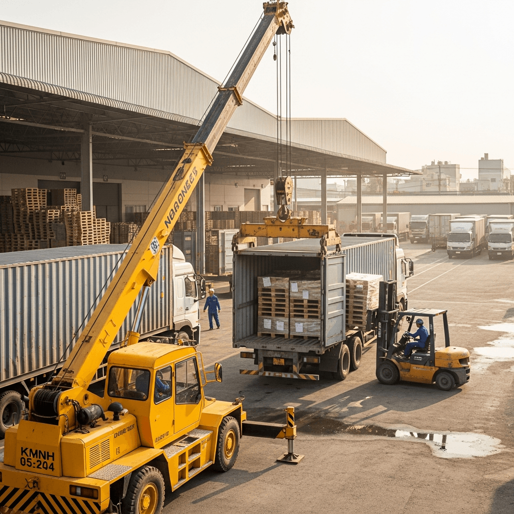 Lợi ích của việc thuê xe cẩu tự hành từ VTY Logistics
