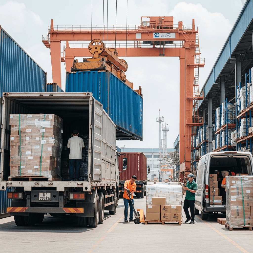Cách tính giá cước vận chuyển hàng hóa từ Hà Nội vào Sài Gòn