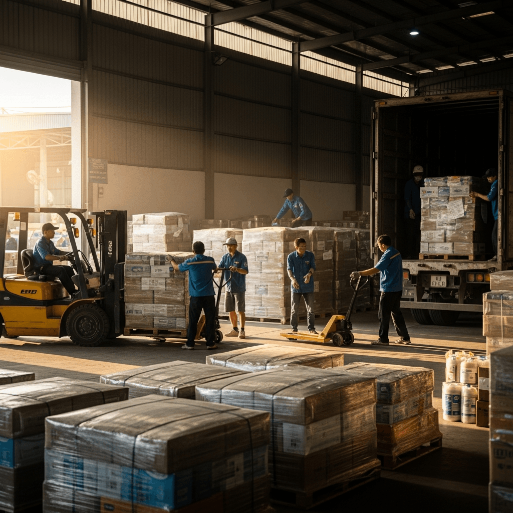 Hướng dẫn từng bước quy trình vận chuyển hàng hóa Bắc - Nam