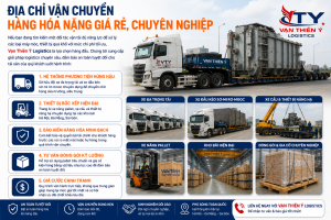 Địa chỉ vận chuyển hàng hóa nặng giá rẻ, chuyên nghiệp