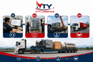 Quy trình vận chuyển hàng cồng kềnh liên tỉnh chuyên nghiệp