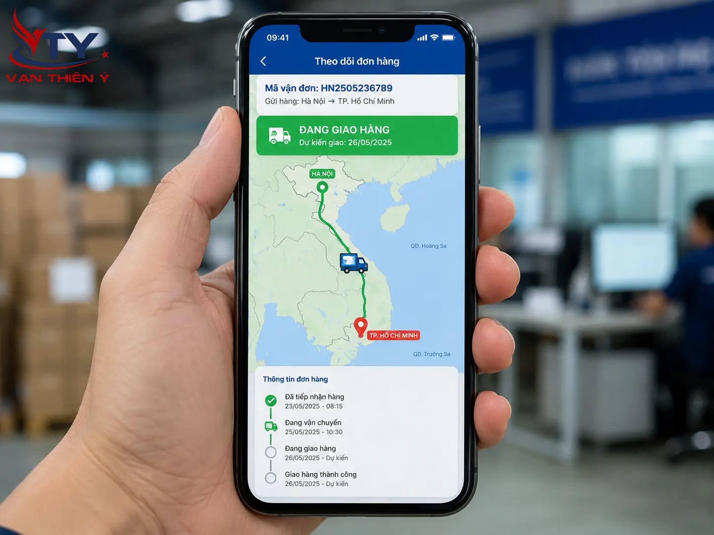 Kinh nghiệm gửi hàng từ Hà Nội vào Sài Gòn