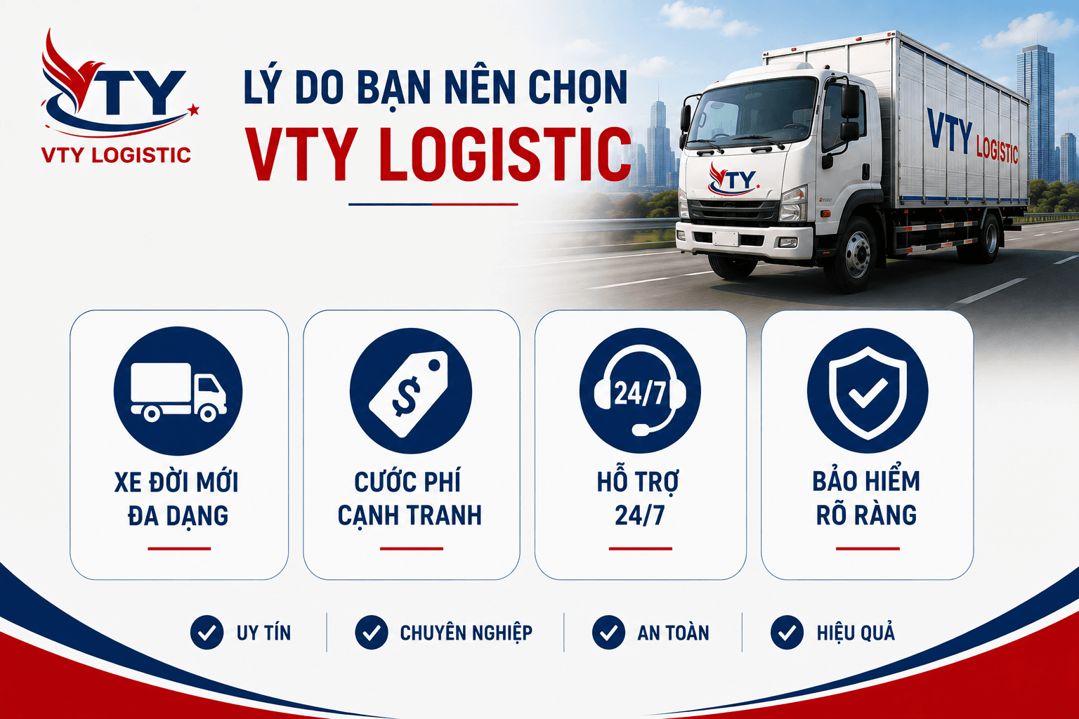 Lý do bạn nên chọn VTY Logistis